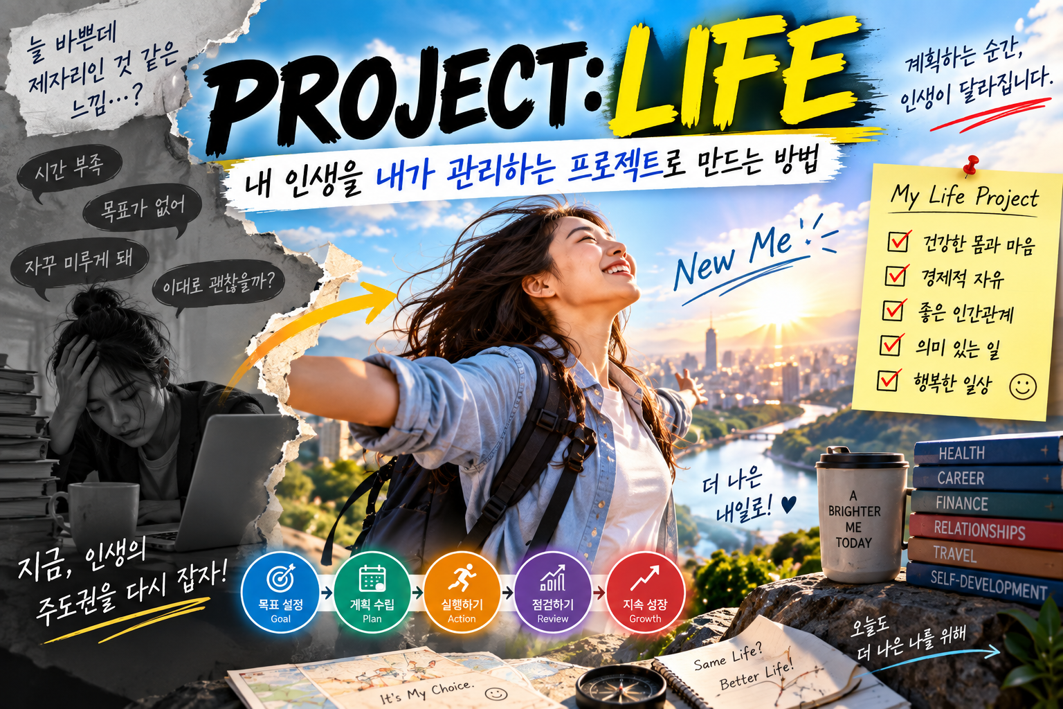 내 인생을 내가 관리하는 프로젝트로 만드는 방법
