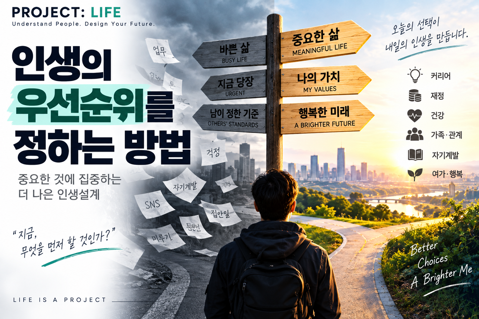 인생의 우선순위를 정하는 방법